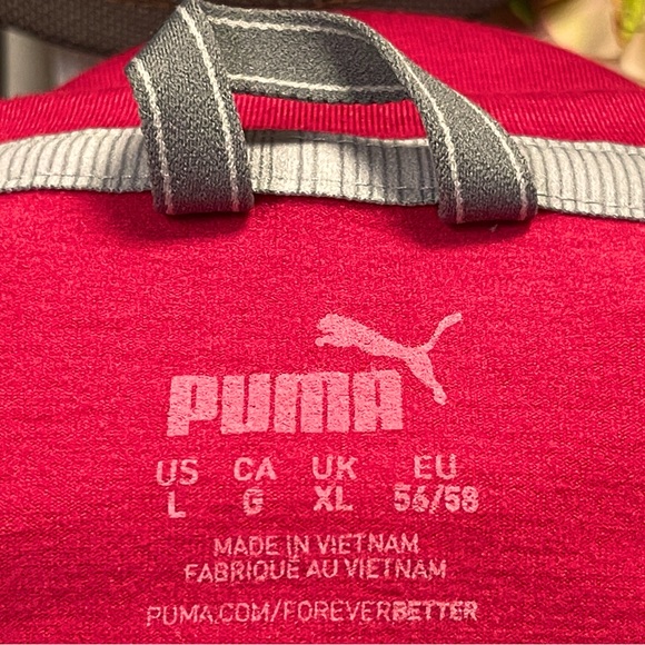 Puma Golf Cloudspun Crewneck Long Moisture Wicking Long Sleeve Shirt size Large - Picture 7 of 7